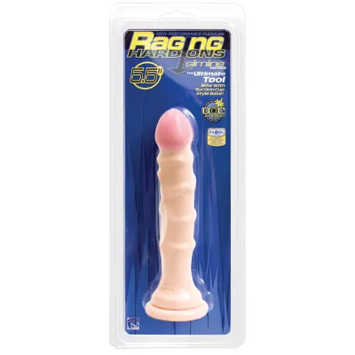 Raging Hard Ons Slimline 5 5 inch Dong w Suction Cup