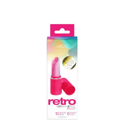 Retro Rechargeable Bullet Pink
