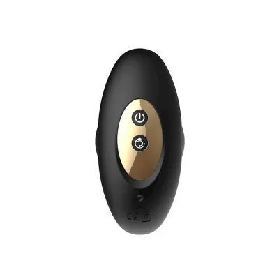 Deluxe Chastity Remote Control Anal Plug Black 6 4 Inch