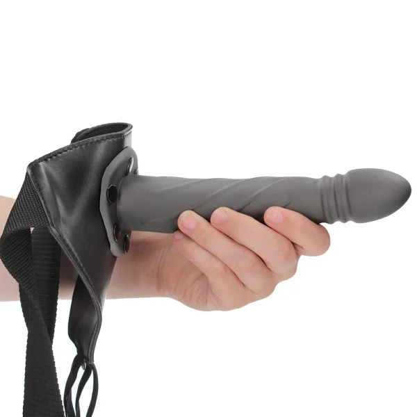 Ouch! Twisted 8 Inch Hollow Strap-On