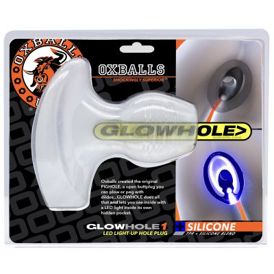 Small Glowhole 1 LED Tunnel Plug