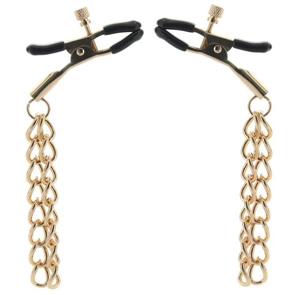 Ride 'em Premium Denim Collection Nipple Clamps