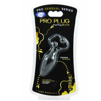Cloud 9 Silicone Pro Plug Medium Black