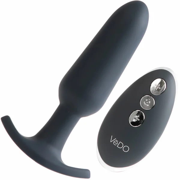 VeDO Bump Plus Vibrating Butt Plug with Remote Control