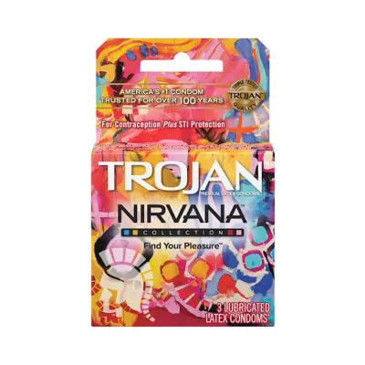 Trojan Nirvana Collection Condoms 3 Pack 3