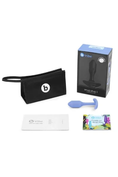 B-vibe Snug Plug 1 - Black