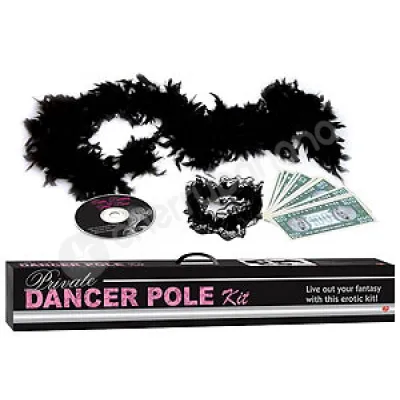 Silver Private Dancer Pole Kit