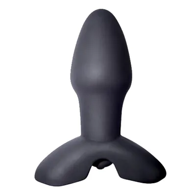 Velvet Plush Silicone Fulfiller Vibrating Plug