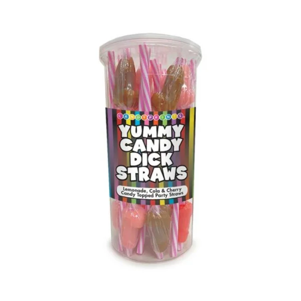 Candy Dick Straws, Display of 21