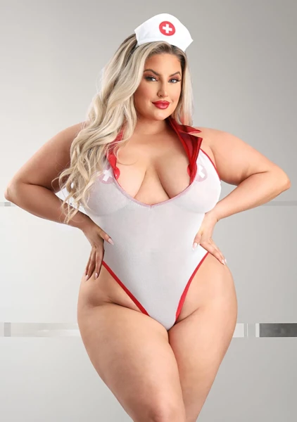 Pulse Check Nurse Costume Set - Plus Size