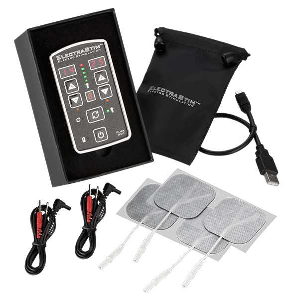 ElectraStim EM80-E Flick Duo Dual Channel Rechargeable Electro Sex Kit