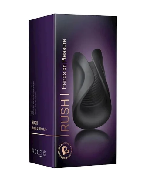Rocks Off Rush Vibrating Stroker