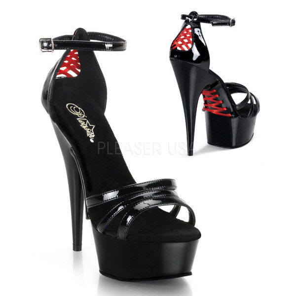 6 inches Stiletto Heel Corset Style PF Sandal