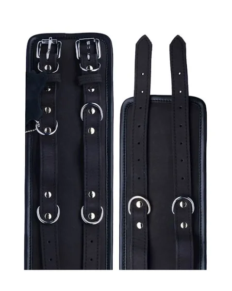 Bound X Double Wide Nubuck Leather Ankle Cuffs