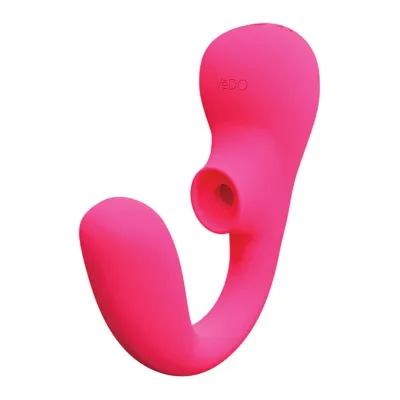 Suki Plus Rechargeable Dual Sonic Vibe Foxy Pink