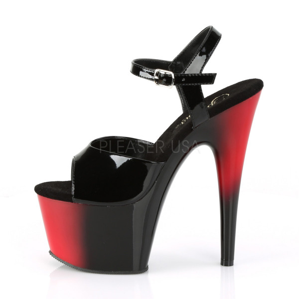 7 inches Heel, 2 3/4 inches PF Two Tone Ankle Strap Sandal — image 15 of 24