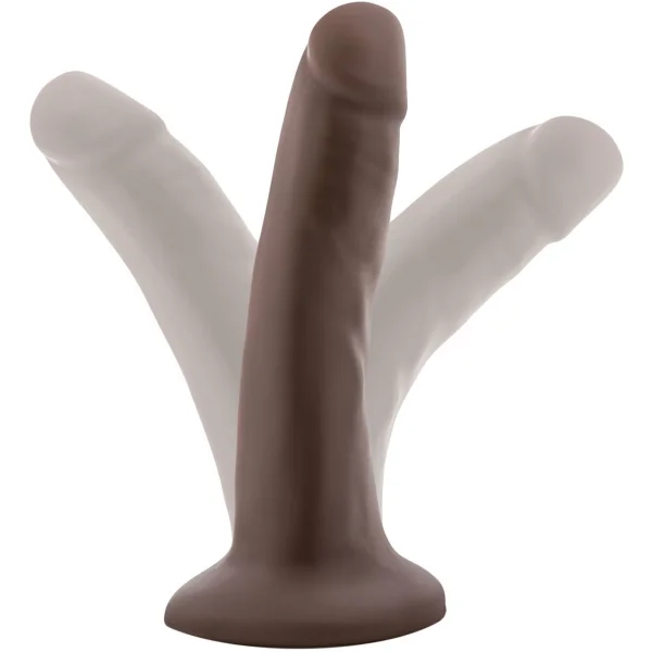 Dr. Skin 5.5 Inch Dildo With Suction Cup by Blush Novelties - Chocolate