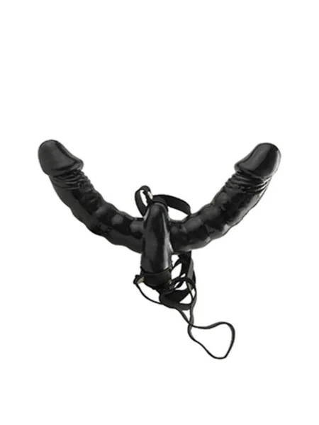 Fetish Fantasy Series Vibrating Double Delight Strap-On — image 7 of 9