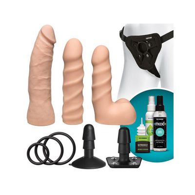 Vac U Lock Dual Density Dildo Plug Starter Set