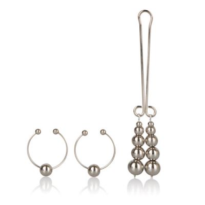Intimate play nipple and clit jewelry