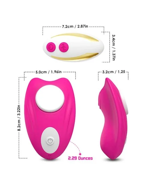 Magnetic Panty Vibrator - 3.25 Inches