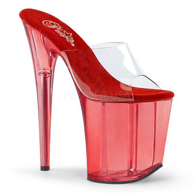 FLAMINGO 801T 8 inches Heel 4 inches Tinted Platform Slide