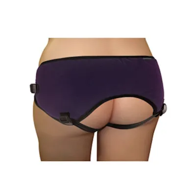 Plus Size Beginners Purple Strap on Purple