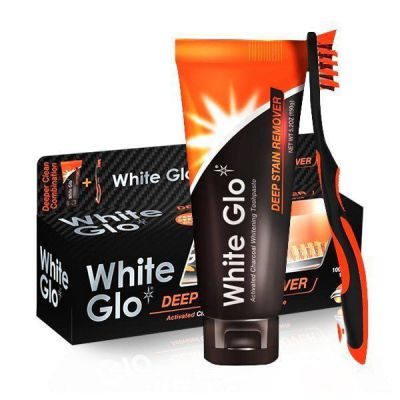 WhiteGlo Charcoal Deep Stain Remover Toothpaste