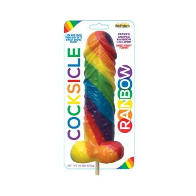 Games Novelty Rainbow Cocksicle Pecker Pop