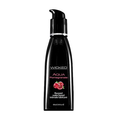 Wicked Aqua Pomegranate Waterbased Lubricant 60 Ml 60ml