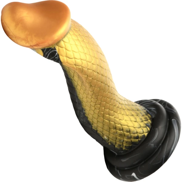 Creature Cocks - Golden Mamba Silicone Dildo