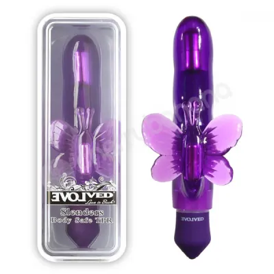 Slenders Flutter Purple Vibrator