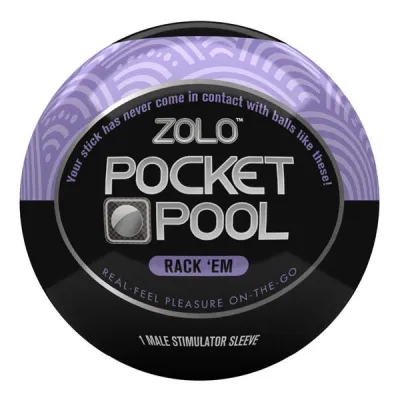 ZOLO Pocket Pool Rack Em Masturbator