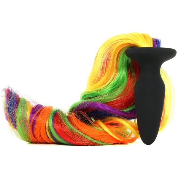 Unicorn Tails Silicone Butt Plug — image 8 of 16