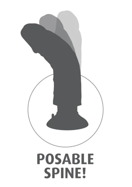 King Cock 10'' Vibrating Cock with Balls