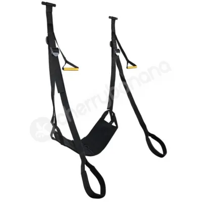 Sportsheets Special Edition Door Jam Sex Sling With Detachable Dildo O Ring Bullet Anchor Pad