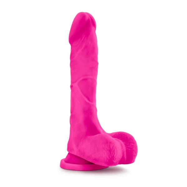 Au Naturel Bold Thrill 8.5 Inch Sensa Feel Dual Density Dildo By Blush - Pink