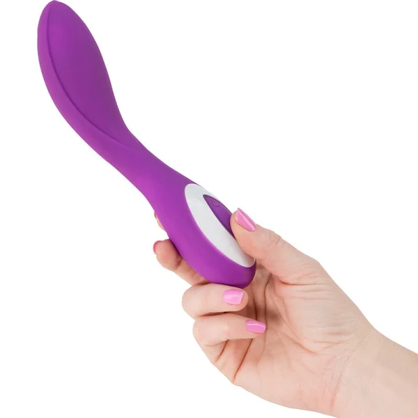 Wonderlust Serenity Rechargeable Silicone G-Spot Vibrator - Blue