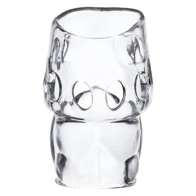 Bondara Just The Tip Clear TPR Penis Head Sleeve 2 5 Inch