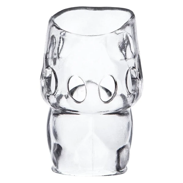 Bondara Just The Tip Clear TPR Penis Head Sleeve – 2.5 Inch