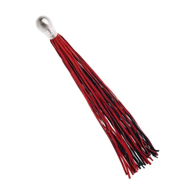 Bound X Suede Flogger With Metal Ball Handle