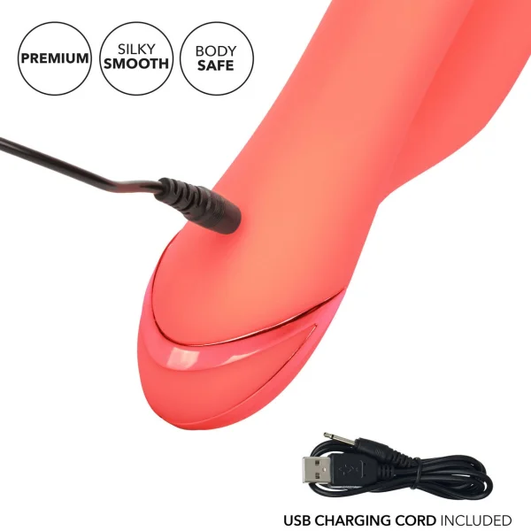 Orange County Cutie Thrusting Rabbit Vibrator