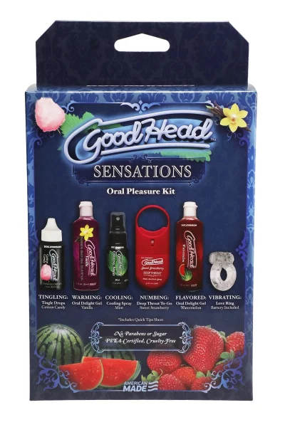 Sex Kit - Goodhead - Sensations Kit - 6 Pack