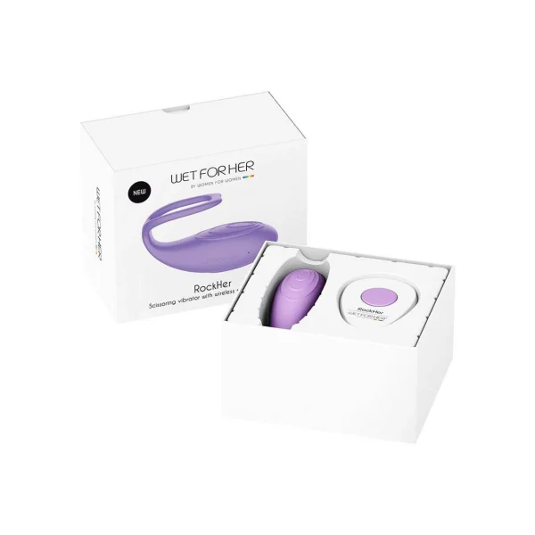 Wet for Her RockHer Scissoring Vibrator