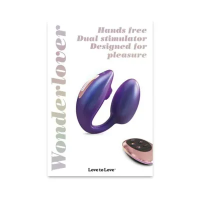 G Spot Vibrators Love To Love Wonderlover W remote Iridescent Night