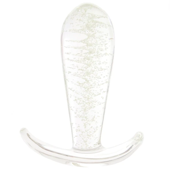 Whipsmart Glow In The Dark Glass Drop Butt Plug