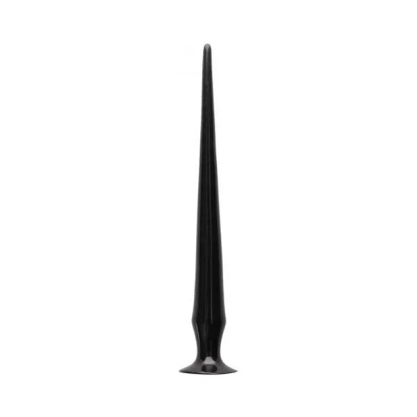 Extreme Dildos: Ouch! Ass Spike Dildo 16.5 In. Black