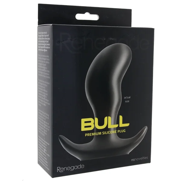 Renegade Bull Premium Silicone Anal Plug — image 6 of 8
