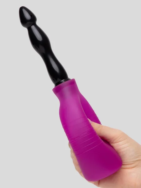 Cloud 9 Novelties Deluxe Enema Douche with Soft Nozzle Tip & Extended Reach Tip
