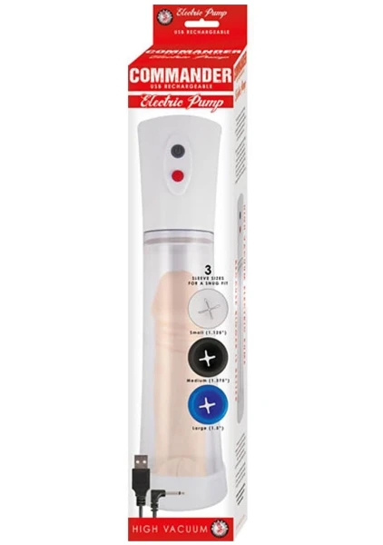 Commander USB Rechargeable Electric Pump